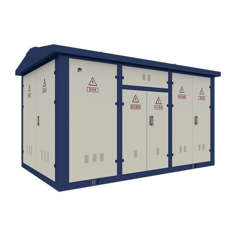 Prefabricated compact transformer substation